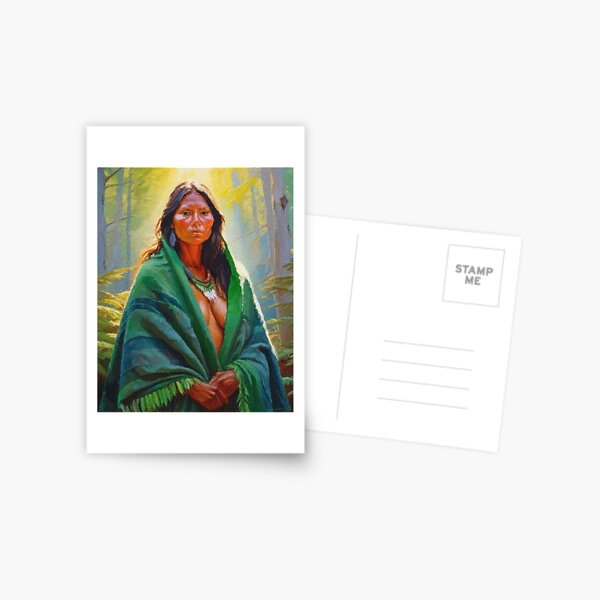 Item preview, Native American Woman designed and sold by Hinata Sorayama.