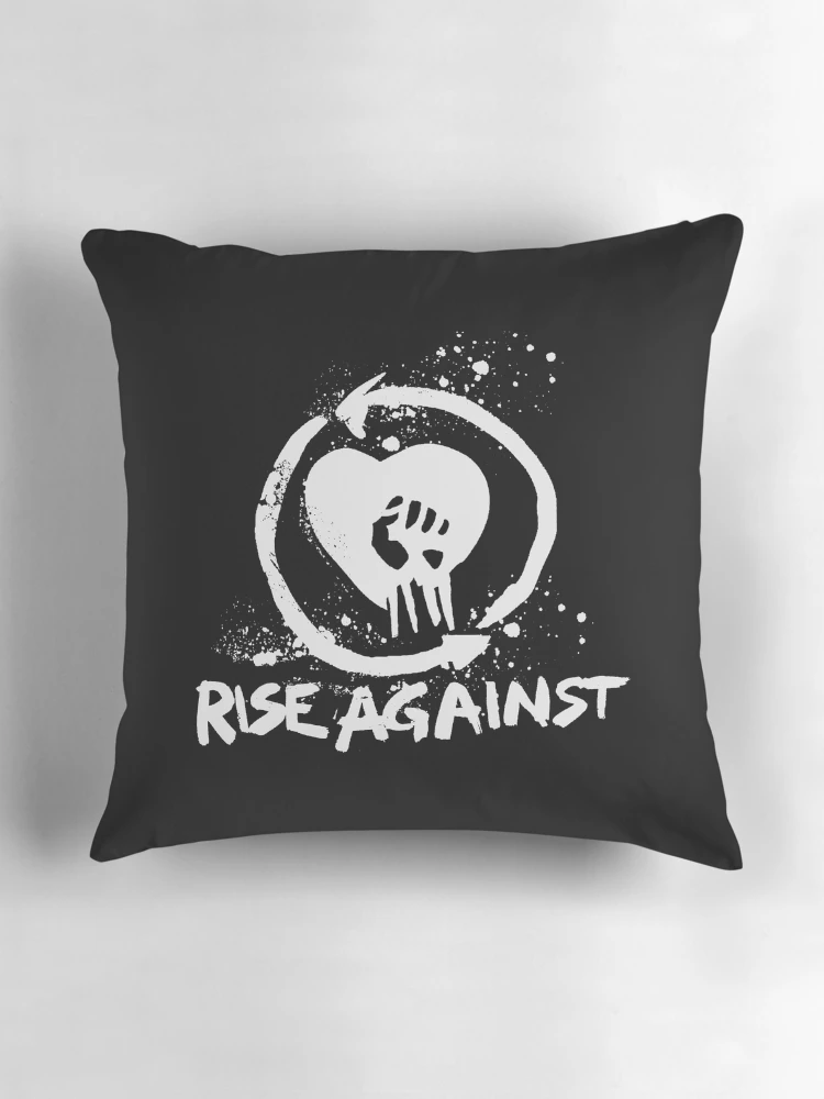 Thumbnail 3 of 4, Pillow, Cute Cat<<Rise Against Rise Against Rise Against Rise Against, Rise Against Rise Against Rise Against designed and sold by ashleywordixa.