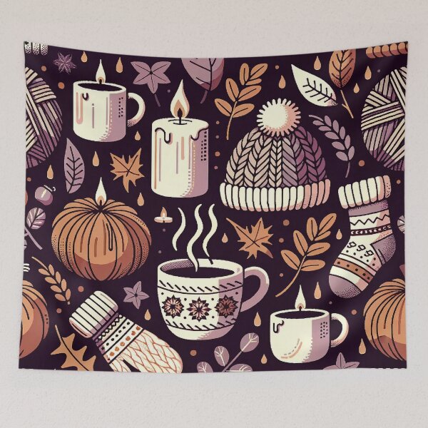 Item preview, Rustic Autumn Treasures: Leaves, Pumpkins, and Vintage Beauty designed and sold by The-Library.