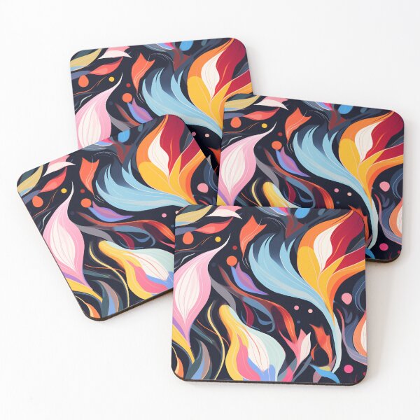 Item preview, Abstract Floral Pattern designed and sold by SideSignal.