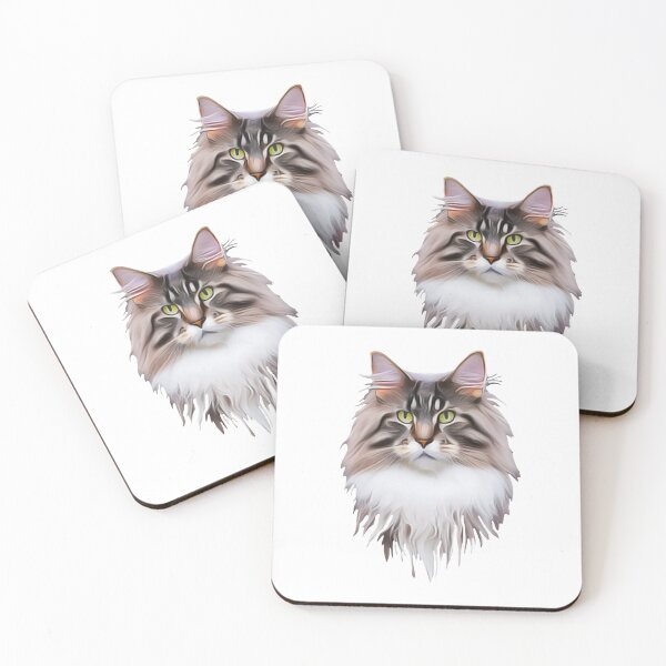 Item preview, Big Serious Cat designed and sold by oksbprint.