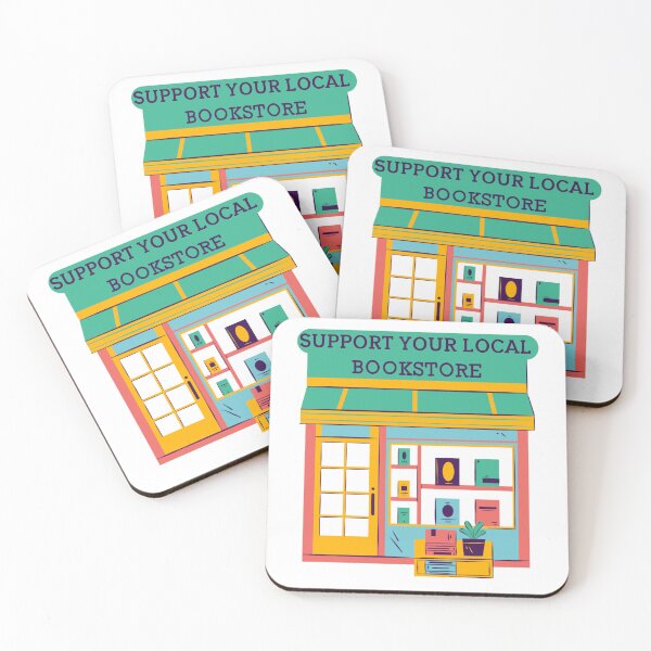 Item preview, Support Your Local Bookstore designed and sold by DesignDazzles.