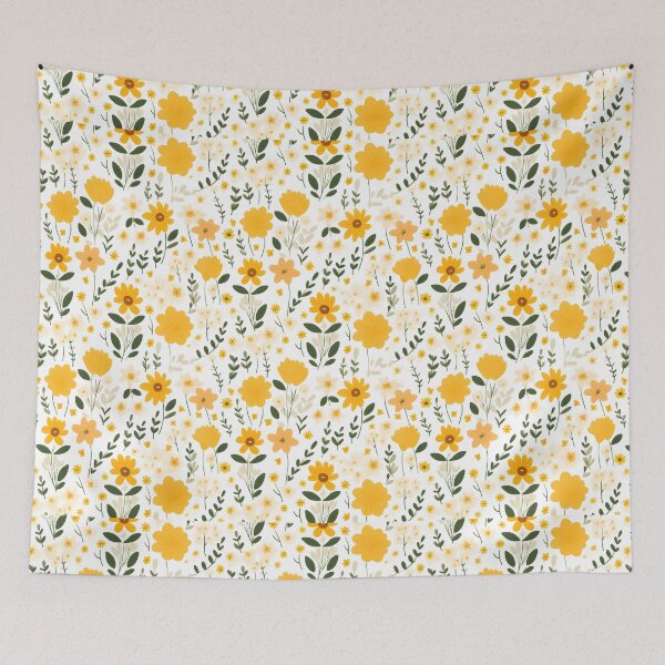 Item preview, NatureInDesign flowers Throw Blankets & Tapestries designed and sold by Aopo Chaloemphon.