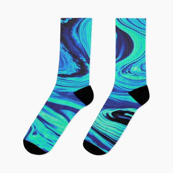 Item preview, Teal blue fluid designed and sold by Quoppidou.