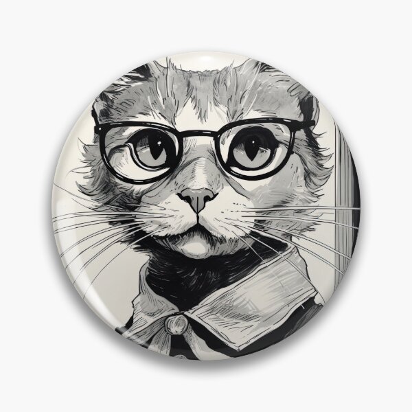 Item preview, Noir Detective Cat designed and sold by krishutd.