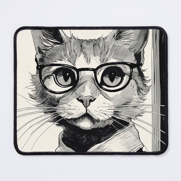 Item preview, Noir Detective Cat designed and sold by krishutd.