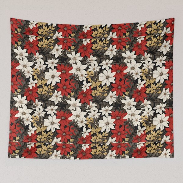 Item preview, BotanicalDreams Design flowers Throw Blankets & Tapestries designed and sold by Aopo Chaloemphon.