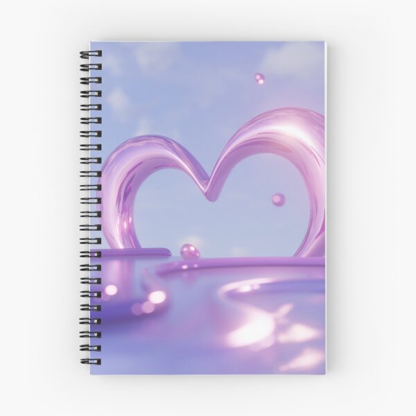 Item preview, Abstract Dreamy Heart Pink designed and sold by m00n1night.