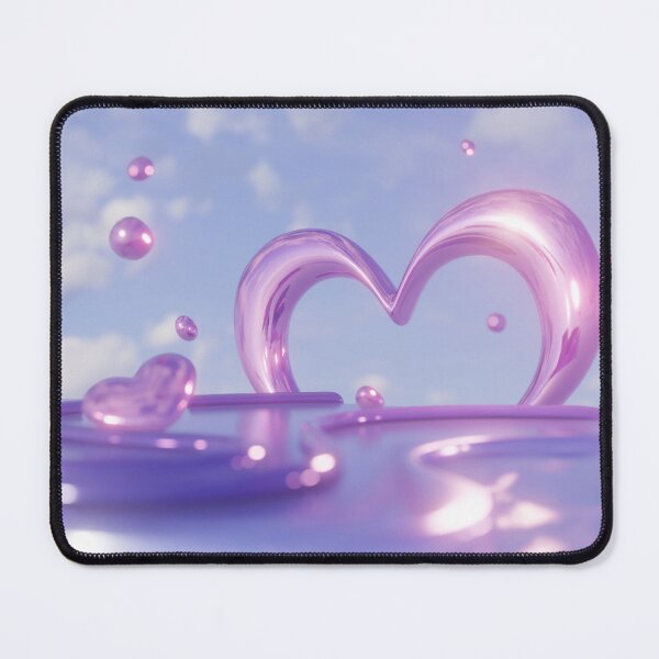 Item preview, Abstract Dreamy Heart Pink designed and sold by m00n1night.
