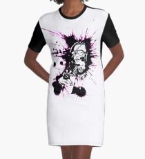 Lil Pump Slashing Graphic T-Shirt Dress