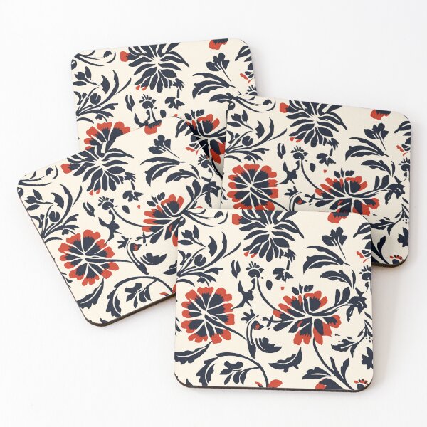 Item preview, Block Print Pattern designed and sold by SideSignal.