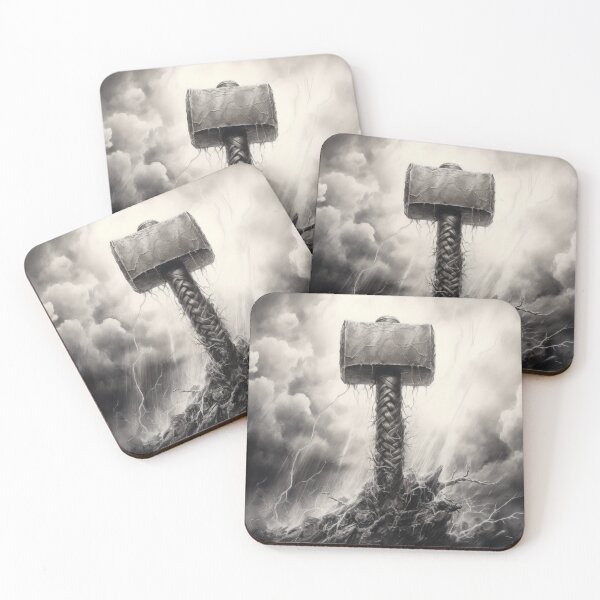 Item preview, Mjölnir: Thor's Hammer designed and sold by HannahMiller006.