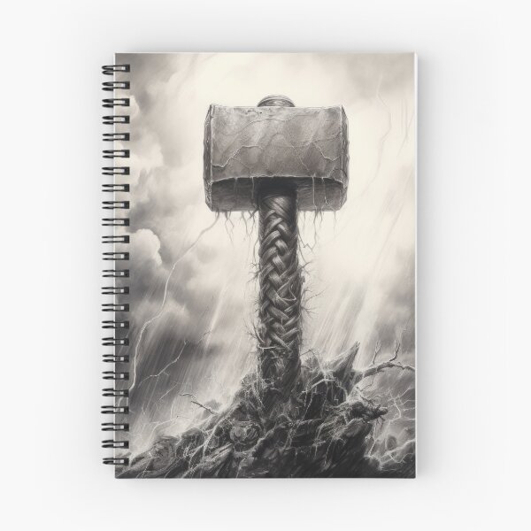 Item preview, Mjölnir: Thor's Hammer designed and sold by HannahMiller006.