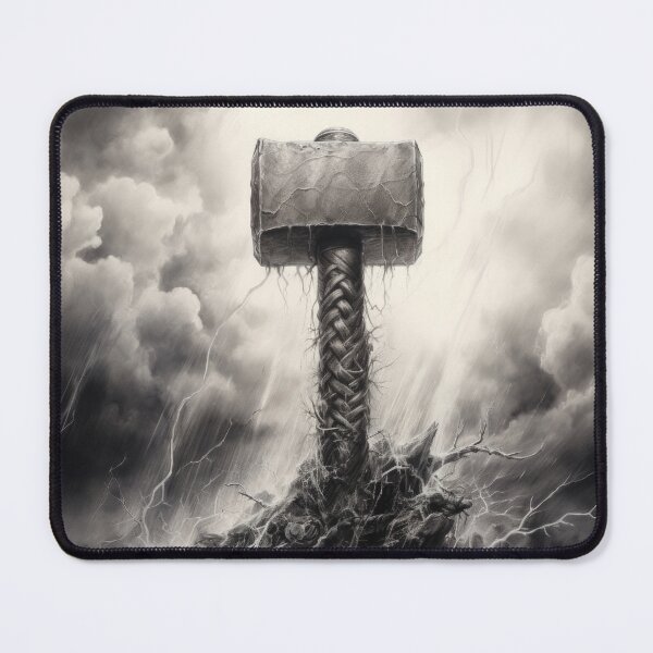 Item preview, Mjölnir: Thor's Hammer designed and sold by HannahMiller006.
