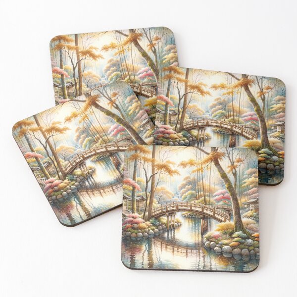 Item preview, Autumn Tranquility - Nature-Inspired Art designed and sold by The-Library.