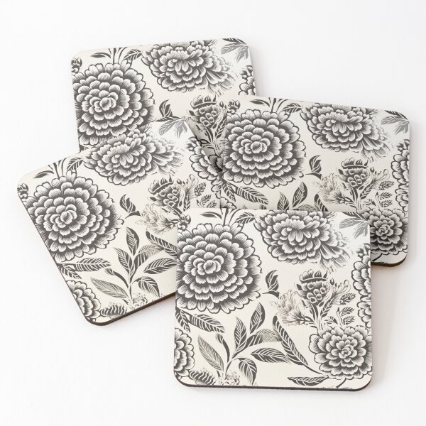 Item preview, Block Print Pattern designed and sold by SideSignal.