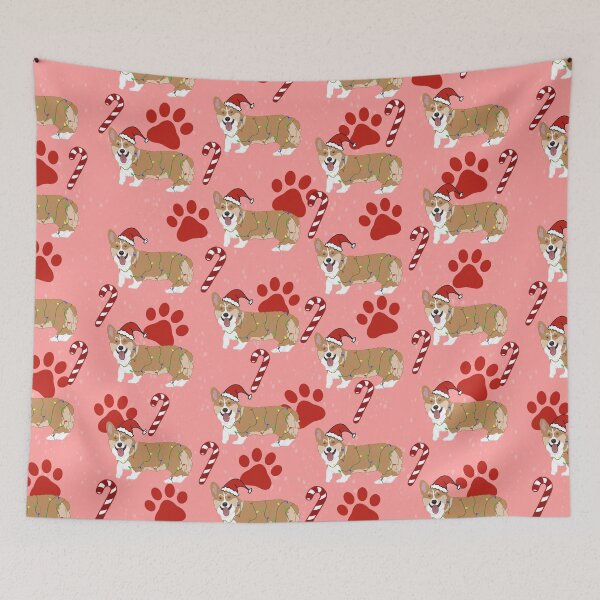 Item preview, Christmas Corgi Pattern designed and sold by KantstandyaC.