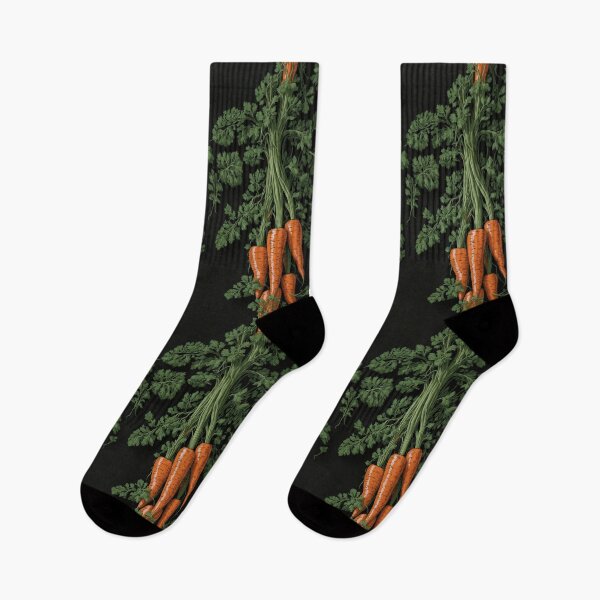 Item preview, carrot vegetable pattern designed and sold by PenAndPalette.