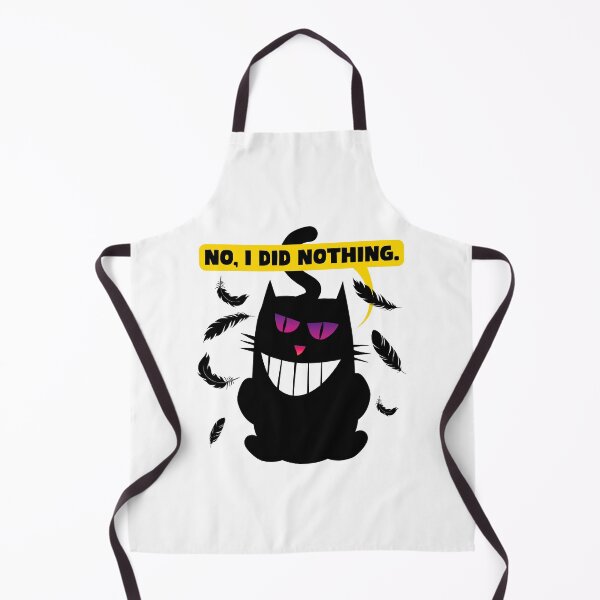 Item preview, No, I did nothing. Funny comic illustration of a sneaky cat. designed and sold by MrPila.