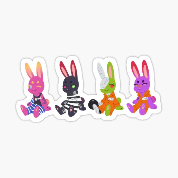 Nanbaka Buns Sticker