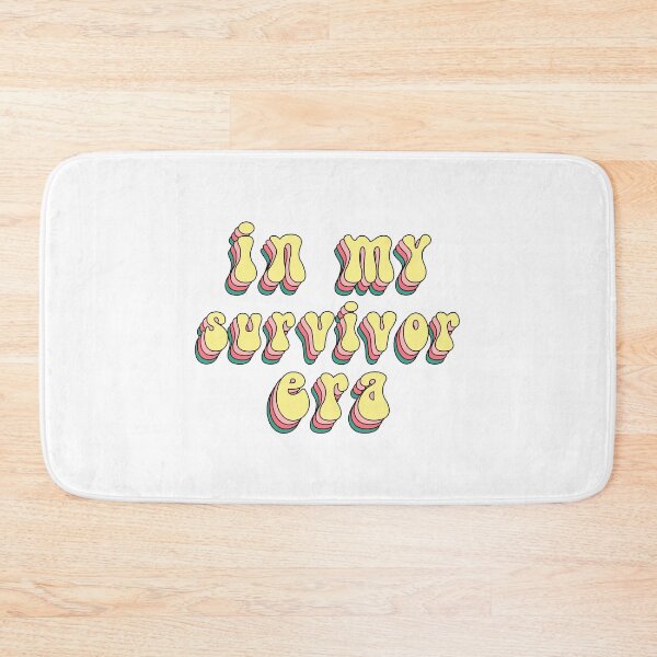 Item preview, In My Survivor Era, Breast Cancer Awareness designed and sold by Jesticker.