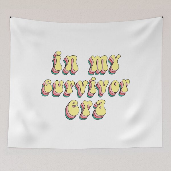 Item preview, In My Survivor Era, Breast Cancer Awareness designed and sold by Jesticker.