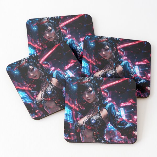 Item preview, Beautiful Cyber Geisha in Shiny Kimono designed and sold by NPC-Trader.