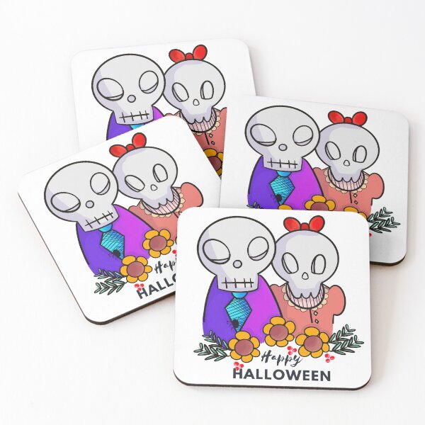 Item preview, What skull-ful couple! (Hand-Digital drawn) designed and sold by Elha-Art-Co.
