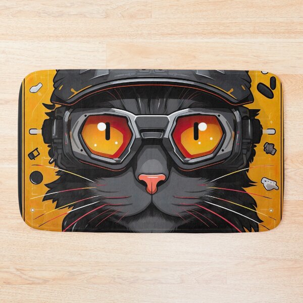 Item preview, kedic black cat  designed and sold by Kalsaver.