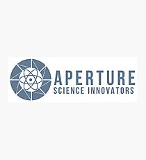 Aperture Science Logo Photographic Print