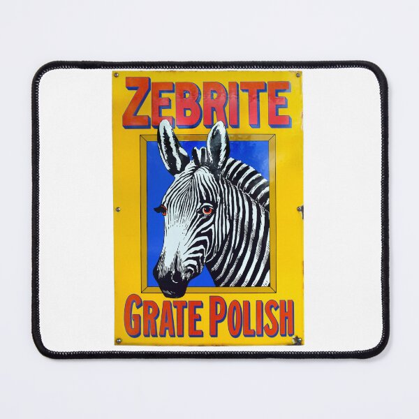 Item preview, Zebrite, vintage enamel advertising sign designed and sold by JonDelorme.