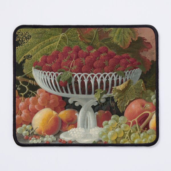 Item preview, Bowl of strawberries - Painting Detail designed and sold by SALON DES ARTS.