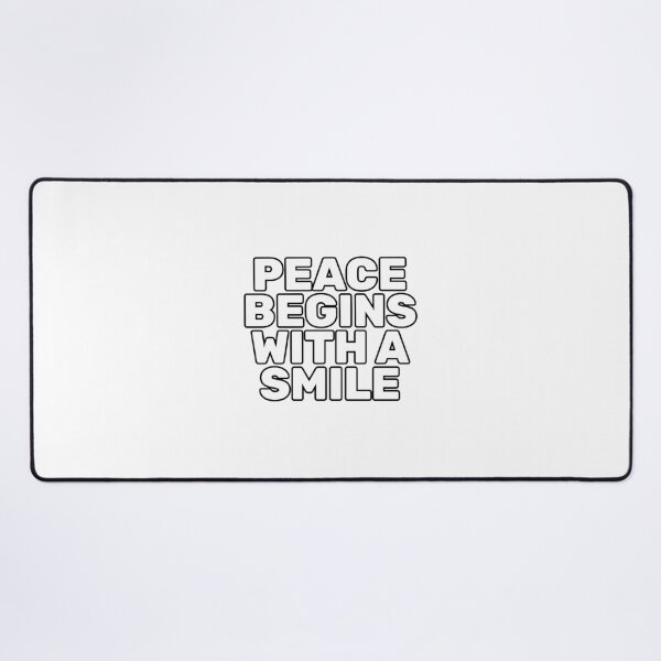 Item preview, Peace Begins With A Smile designed and sold by Inspirationmotivation.