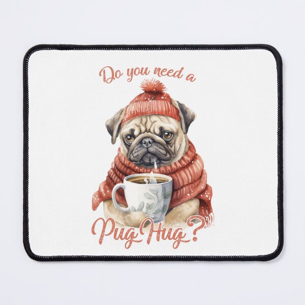 Item preview, Pug Christmas Jumper designed and sold by TimmerTammer.