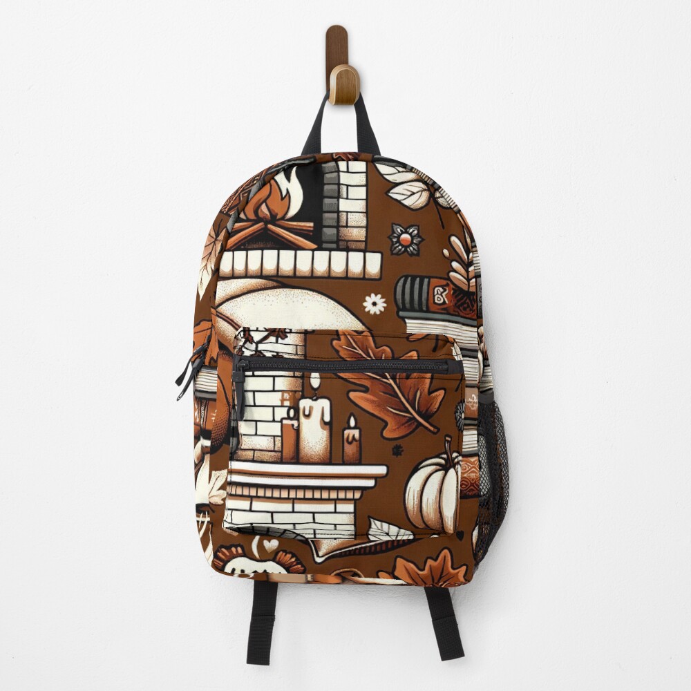 Vista previa del artículo con la obra «Mochila», diseñado y vendido por The-Library.
