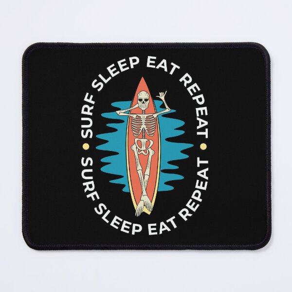 Item preview, Surf Sleep Eat Repeat shirt designed and sold by chaitawat.