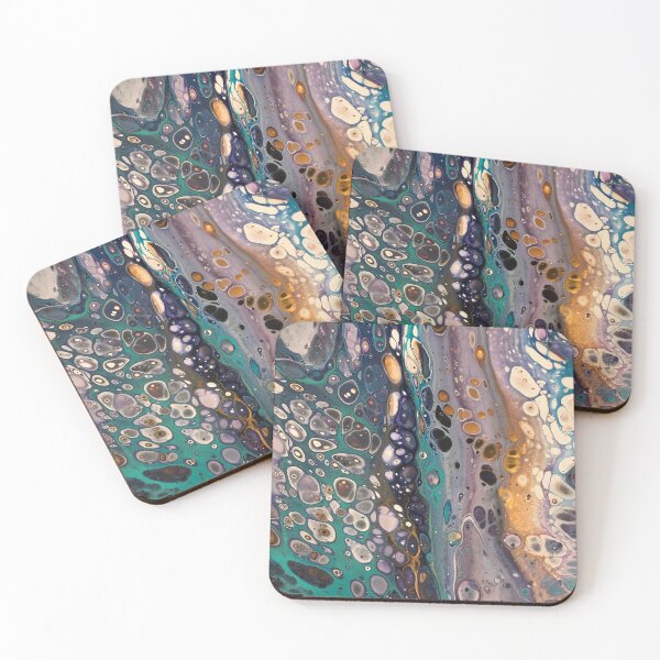 Item preview, Ocean Bubbles Vertical Fluid Art designed and sold by Stacey Creations.