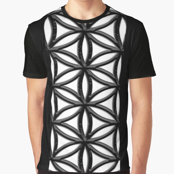 The Magical Flower of Life Emanation Graphic T-Shirt