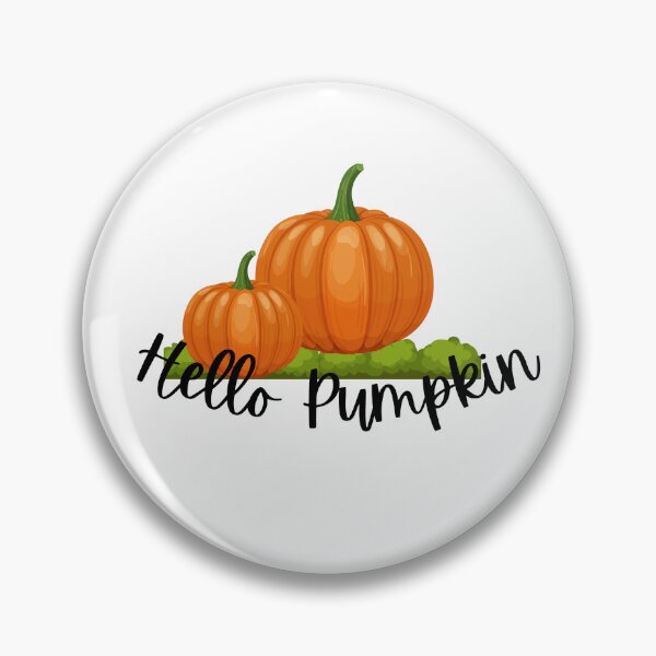 Item preview, Hello Pumpkin Sticker: A Festive Seasonal Delight designed and sold by ImagStation.