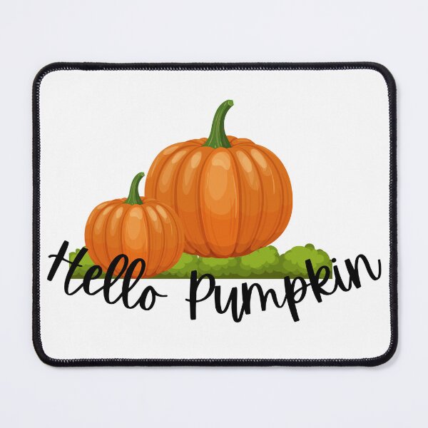 Item preview, Hello Pumpkin Sticker: A Festive Seasonal Delight designed and sold by ImagStation.