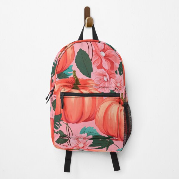 Item preview, Pumpkins on Pink: Playful Seasonal Charm designed and sold by 21 Dragonflies.