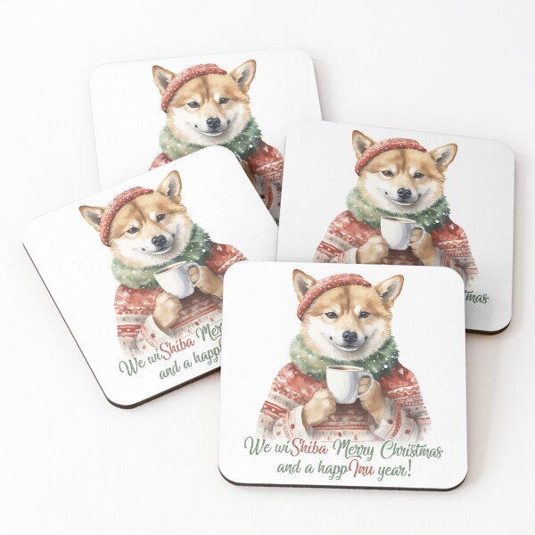 Item preview, Shiba Inu Christmas Jumper designed and sold by TimmerTammer.