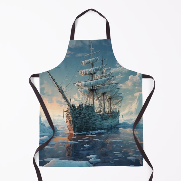 Item preview, Frostbound Odyssey: Ship's Resilience Amidst Ice designed and sold by Christian Weiss.