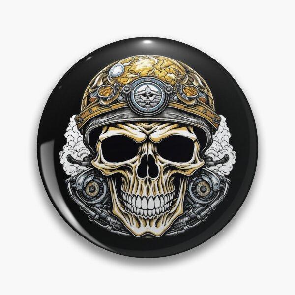 Item preview, Biker Skull designed and sold by All Year Round.