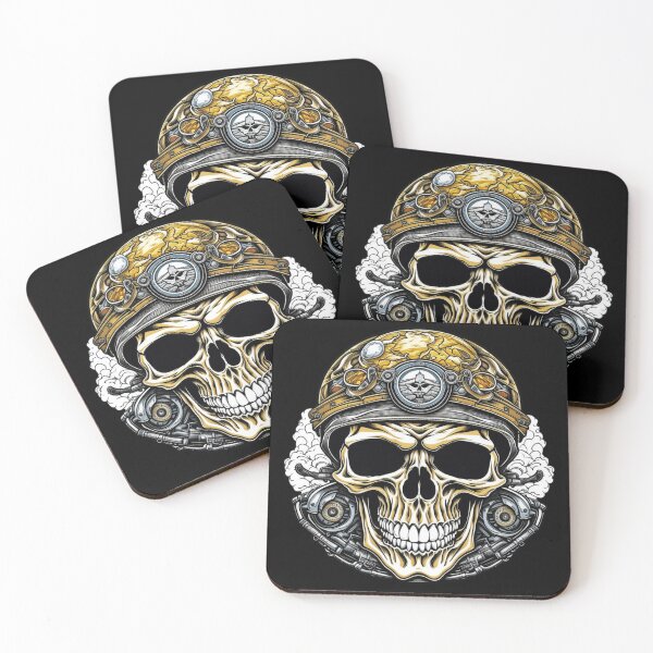 Item preview, Biker Skull designed and sold by All Year Round.