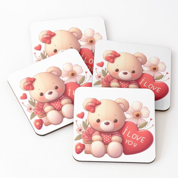 Item preview, love teddy designed and sold by Spirit of Siam.