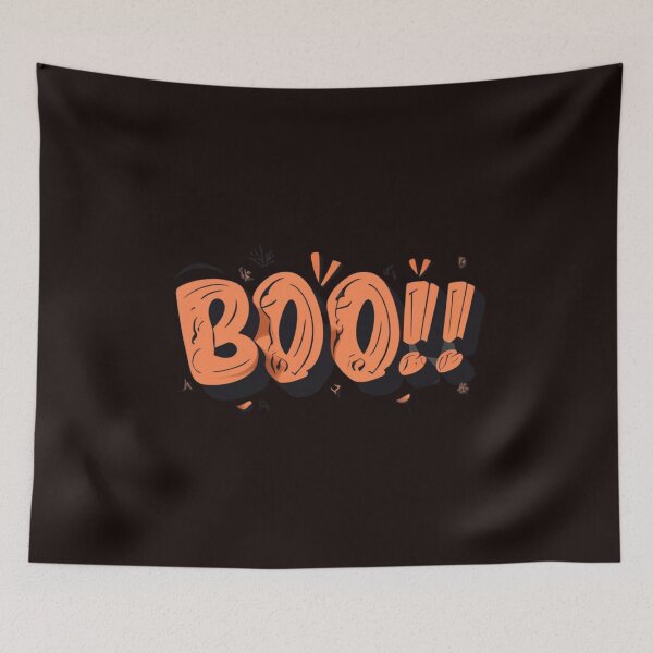 Item preview,  "Boo! Eerie Face - Halloween 3D Rendering" designed and sold by AI-volution.