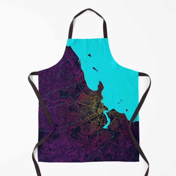 Item preview, Dar es Salaam City Map of Tanzania - Neon designed and sold by deMAP.