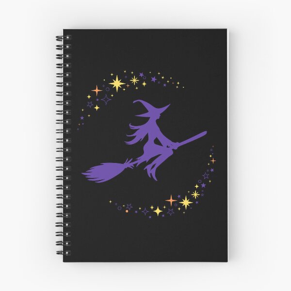 Item preview, Halloween and Witch on a Flying Broom designed and sold by MomLifeDesign.