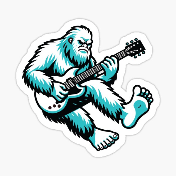 Artikel-Vorschau von Bigfoot-Gitarre, designt und verkauft von renegadesparrow.